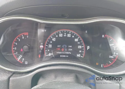 2017 Dodge Durango Gt Awd z USA, uszkodzony, nr VIN 1C4RDJDG5HC799115